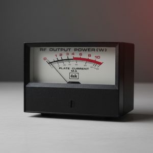 DAK (IX) CB RADIO PLATE CURRENT RF POWER METER, WORKING