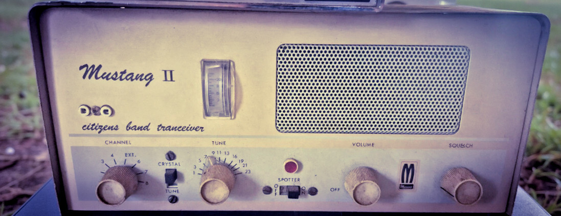 S/RF METER FOR MUSTANG II BASE STATION CB RADIO. - Image 2