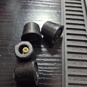 Royce Model 621 set of four rubber feet with screws