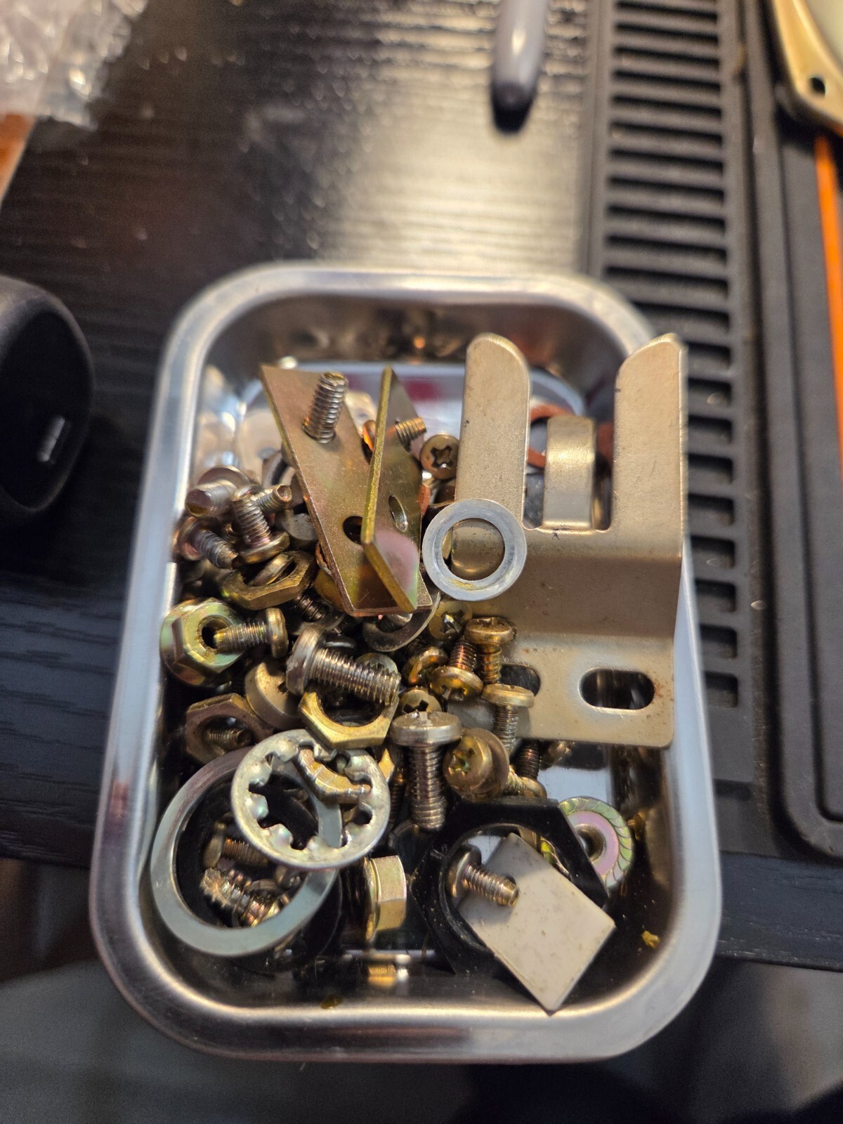 Cobra 139XLR Assorted Screws Nuts Washers Brackets Hardware Lot