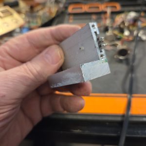 Lafayette Telsat SSB-75 Transistor Heat Sink Assembly CB Radio Tested