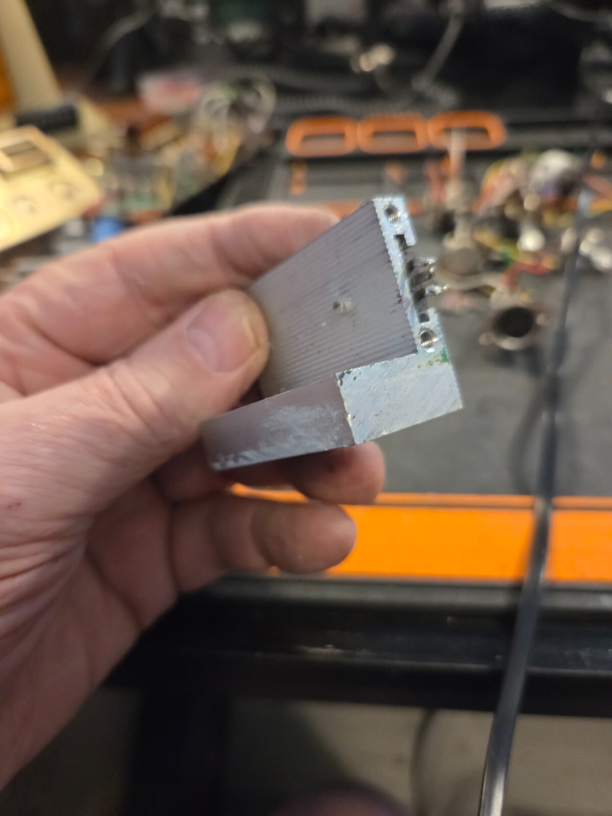 Lafayette Telsat SSB-75 Transistor Heat Sink Assembly CB Radio Tested