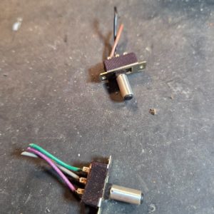 Midland 13-857 Push Switch Pair Tested CB Radio Parts
