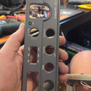 Lafayette HB-750 Front Bezel Faceplate Panel CB Radio Parts