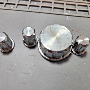 COMPLETE SET OF KNOBS FOR PANASONIC RJ-3200 MOBILE CB RADIO