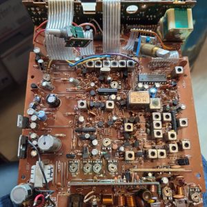 Uniden PRO 640e Main Circuit Board & Front Control Display Assembly