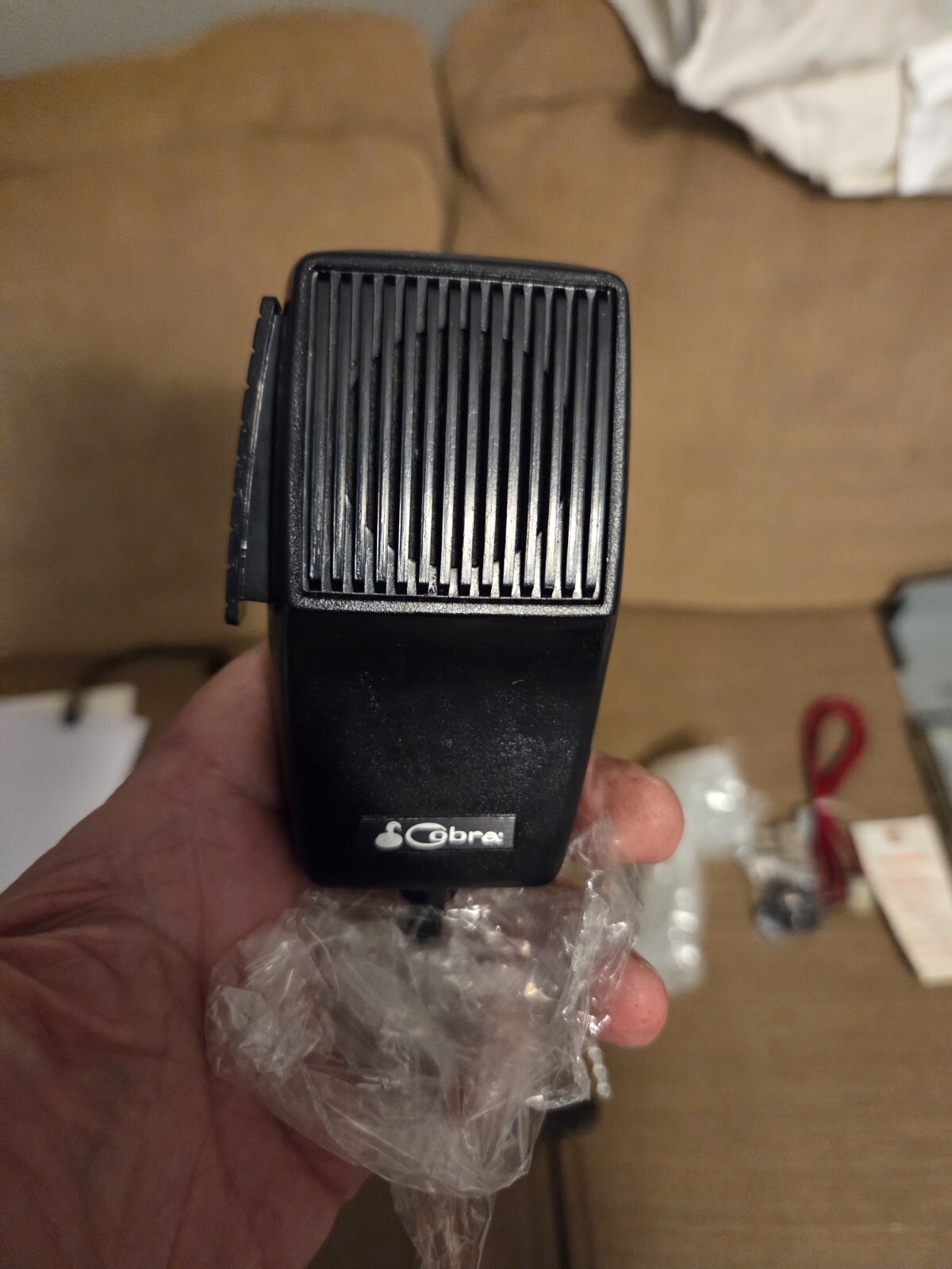 Cobra 77X Microphone with Cord and Plug