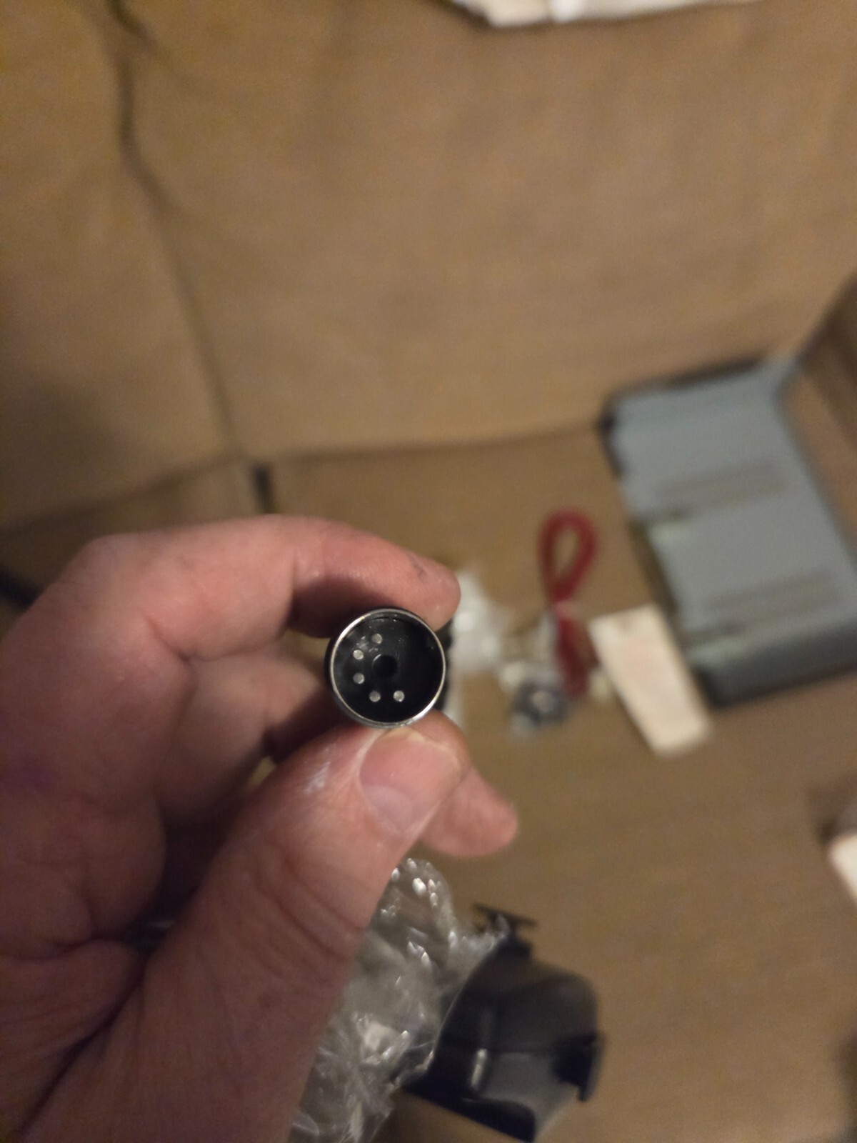 Cobra 77X Microphone with Cord and Plug - Image 2