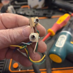 Lafayette HB-750 Audio Jack Socket Pair CB Radio Parts Tested