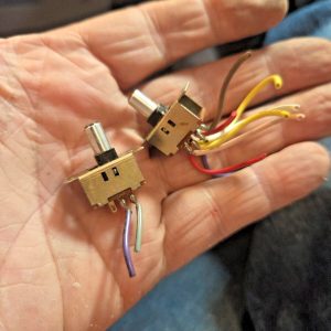VERY CLEAN THROW SWITCHES FOR THE Cobra 21 XLR Mobile CB Radio