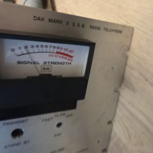 SIGNAL STRENGTH METER FOR DAK MARK X BASE STATION CB RADIO