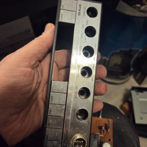 Cobra 29 PLUS Front Faceplate Panel with Buttons and Microphone Socket