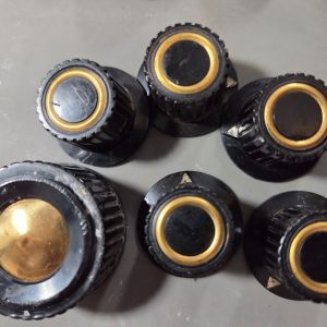 COMPLETE SET OF KNOBS FOR BROWNING R-27 NO DRYROT, NICE