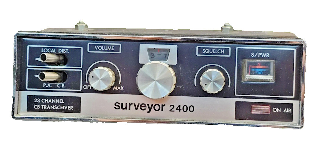 S/PWR METER FOR SURVEYOR 2400 MOBILE CB RADIO, WORKING - Image 2