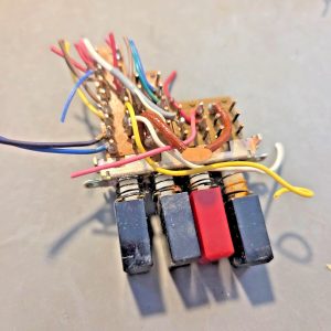 FRONT PANEL PUSH BUTTON SWITCHES FOR ROBYN SX-102B MOBILE CB RADIO