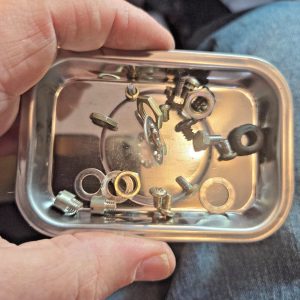 Complete set of screws for Pierce-Simpson TIGER 40 mobile cb
