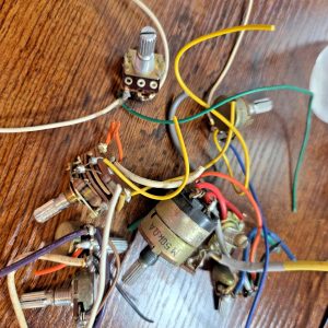 COMPLETE SET OF POTS FOR DAK MARK X BASE STATION CB RADIO