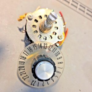 CHANNEL CHANGER W/ CLEAR KNOB (NUMBERS) FOR ROSS MOBILE CB RADIO