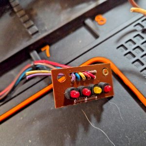 FRONT PANEL LIGHTING MONITOR FOR THE S.B.E. LAND COMMAND BASE STATION CB RADIO