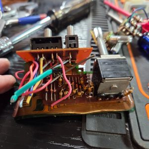 Realistic TRC-422 Channel Selector LED Display & Switch Board Assembly