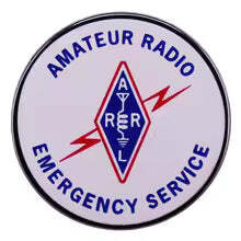 ARES-ARRL Logo Badge Button Brooch Amateur Radio Emergency Service