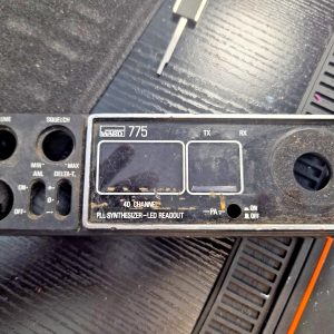 MONTGOMERY WARD MODEL 775 FRONT FACEPLATE FOR THE MOBILE CB RADIO