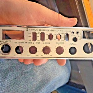 Cobra 29 WX NW ST Sound Tracker FRONT PANEL ONLY, NOT THE RADIO