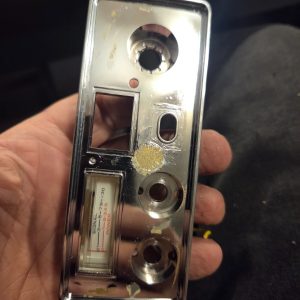 Cobra 19XS Chrome Front Housing with Signal Power Meter